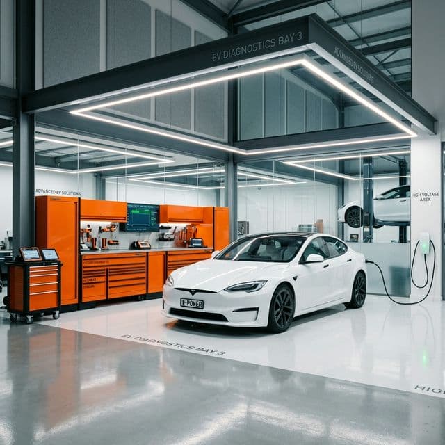 Freie Tesla Werkstatt und Oldtimer Service bei Niks Garage in Nürnberg